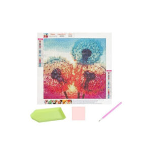 Teemanditikand / mosaiik-pilt 5d diamond painting flowers