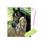 Teemanditikand / mosaiik-pilt 5d diamond painting horses