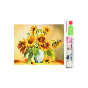 Teemanditikand / mosaiik-pilt 5d diamond painting sunflower