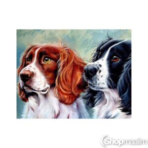 Teemanditikand / mosaiik-pilt 5D dogs 4