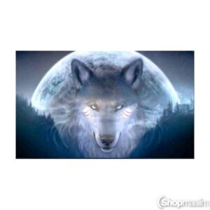 Teemanditikand / mosaiik-pilt 5D fantasy wolf