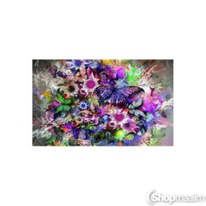 Teemanditikand / mosaiik-pilt 5D flowers butterflies