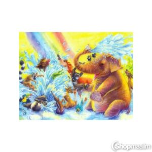 Teemanditikand / mosaiik-pilt 5D funny animals
