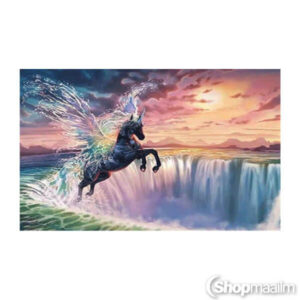 Teemanditikand / mosaiik-pilt 5D horse waterfall