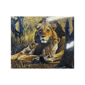Teemanditikand / mosaiik-pilt 5d lion family HS