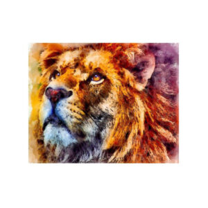 Teemanditikand / mosaiik-pilt 5d lion 50 x 40 cm 2