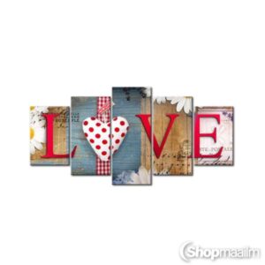 Teemanditikand / mosaiik-pilt 5D love