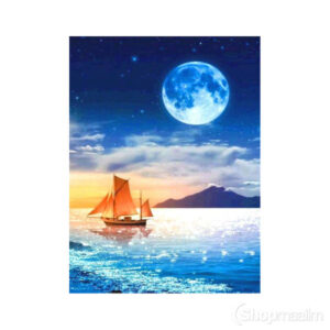 Teemanditikand / mosaiik-pilt 5d moon ship