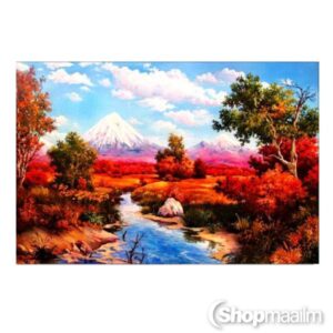 Teemanditikand / mosaiik-pilt 5D mountain 4