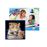 Teemanditikand raami peal 5d painting leopard