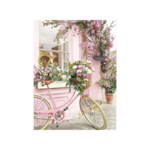 Teemanditikand / mosaiik-pilt 5d pink bicycle