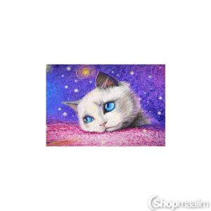 Teemanditikand / mosaiik-pilt 5D sad cat