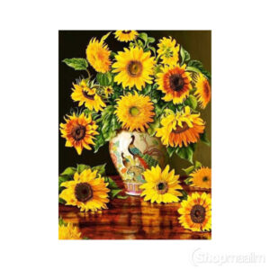 Teemanditikand / mosaiik-pilt 5d sunflowers 4
