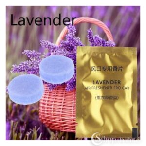 Tabletid auto õhuvärskendajaks Air freshener clips lavender