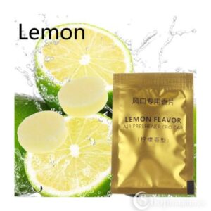 Tabletid auto õhuvärskendajaks Air freshener clips lemon