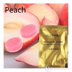 Tabletid auto õhuvärskendajaks Air freshener clips peach