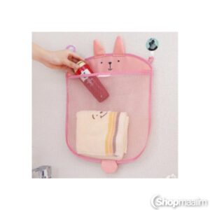 Vannimänguasjade hoidja Baby bath storage pink