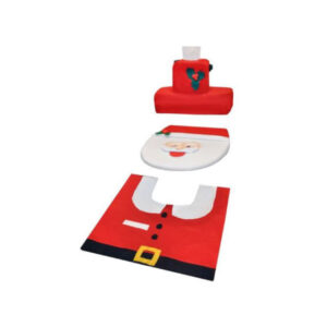 Dekoratiivne komplekt Bathroom set santa 3 pcs