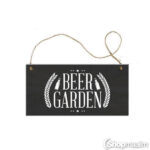 Silt Beer garden sign