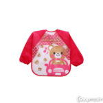 Varrukatega põll Bib with sleeves bear