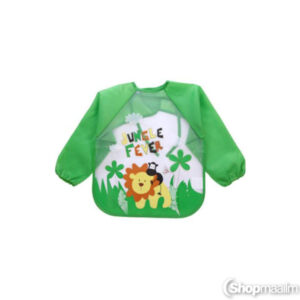 Varrukatega põll Bib with sleeves lion