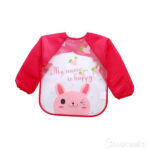 Varrukatega põll Bib with sleeves rabbit