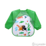 Varrukatega põll Bib with sleeves sea