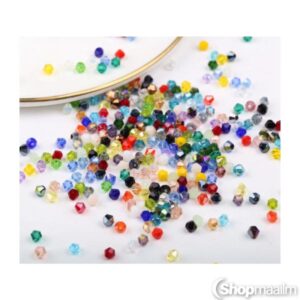 Tahutud pärlid Bicone poured pearls mixed 2