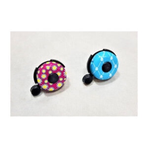Jalgrattakell Bicycle Bell blue flower