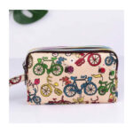 Rahakott Bike pattern wallet