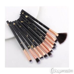 Meigipintslite komplekt Black brushes 3