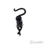 Pross Black cat brooch 2