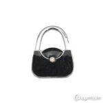Elegantne kotihoidja Black handbag hook