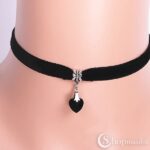 Kaelaehe choker Black heart choker