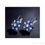 Kõrvarõngad Blue flower earrings 2