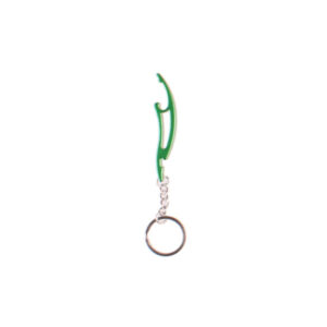 Võtmehoidja pudeliavaja Bottle opener 7 cm green