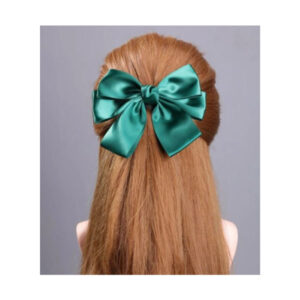 Lehv - juukseklamber Bow hair clip green