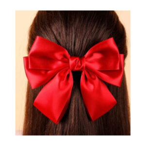 Lehv - juukseklamber Bow hair clip red