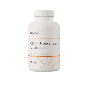CLA + roheline tee + L-karnitiin OstroVit 90 kaps