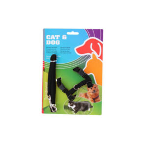 Traksid jalutusrihmaga Cat & Dog harness 30-40x120cm 2 pcs