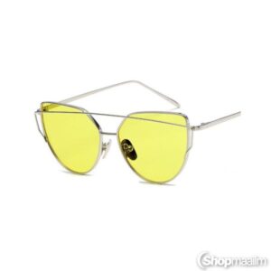Naiste päikeseprillid Cat sunglasses yellow