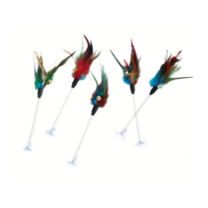 Mänguasi kassidele Cat toy feather + bell 2