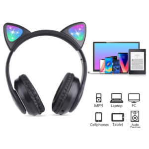LED kõrvaklapid Cats wireless headphone