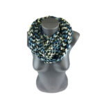 Sall – snood Chimney scarf black blue