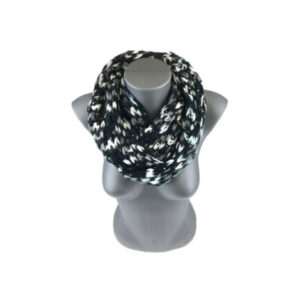 Sall – snood Chimney scarf black grey