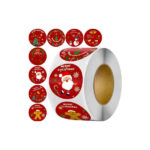 Kleebised Christmas stickers - roll of 500 pcs