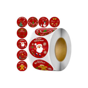 Kleebised Christmas stickers - roll of 500 pcs