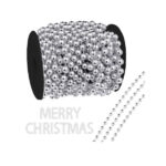 Jõulukaunistus Christmas tree chain beads silver