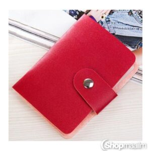 Kaardihoidja Classic card holder red
