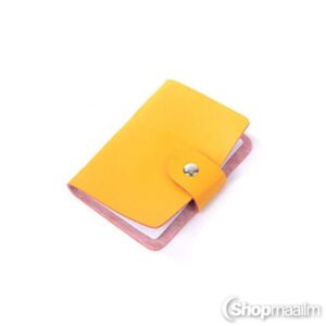 Kaardihoidja Classic card holder yellow